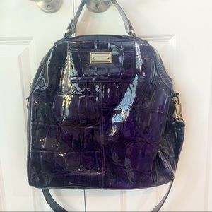 Kate Spade ♠️ Purple Patent Leather Tote